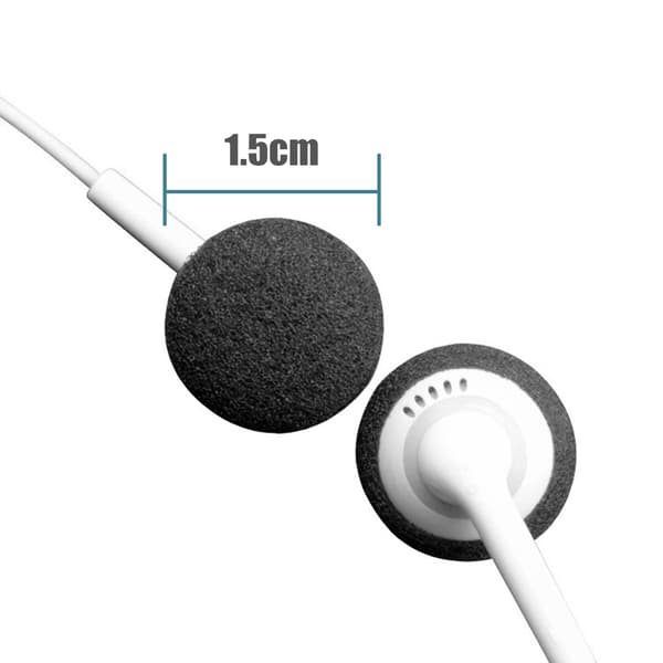 Öronkuddar för in-ear hörlurar 5 par White