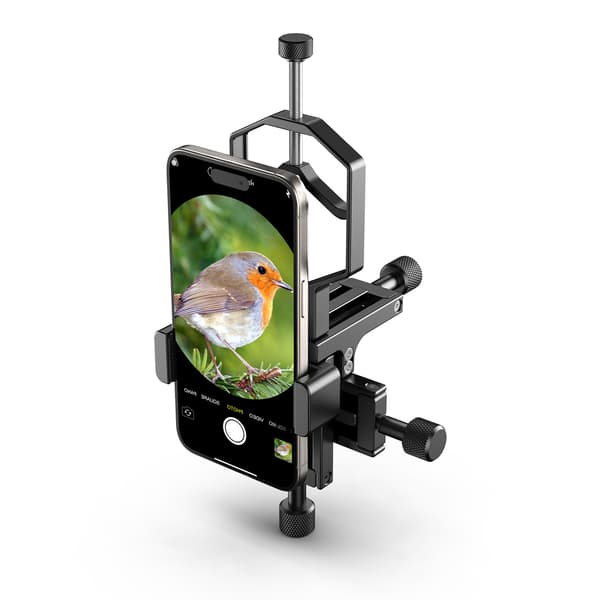 Teleskop kamera adapter - metal smartphone okular montering
