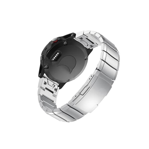 Urrem Quick Release til Garmin Smartwatches Silver 20 mm