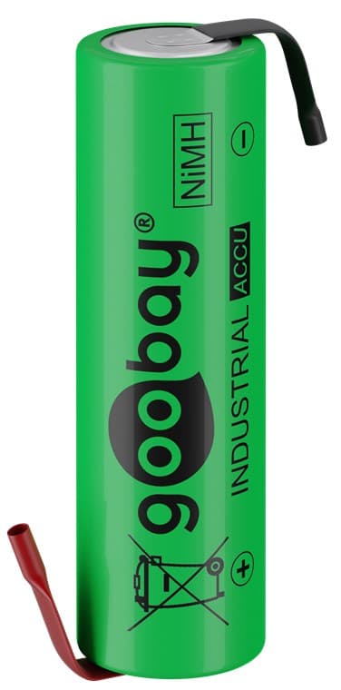 1x AA (Mignon) oppladbart batteri - 2100 mAh
