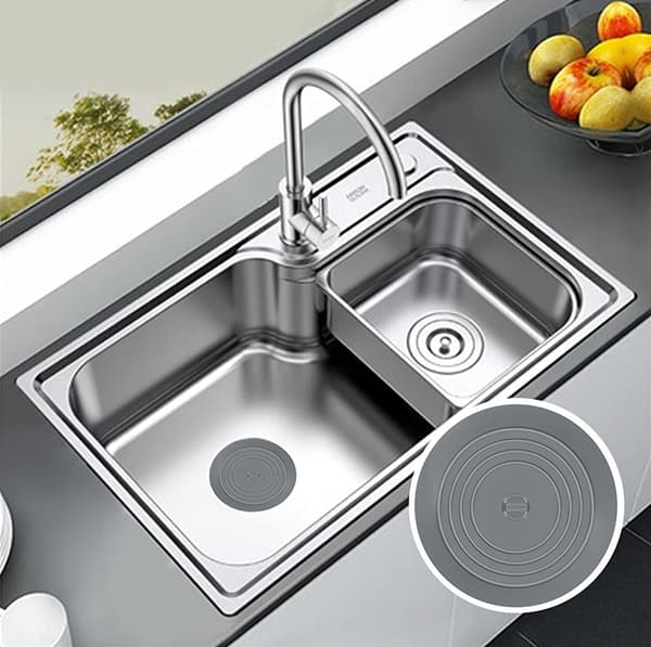 Diskpropp Silikon Grey 15 cm