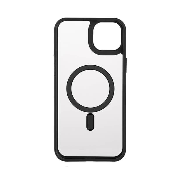 Mobilskal Bumper MagSeries Black & Clear - iPhone 15 Plus