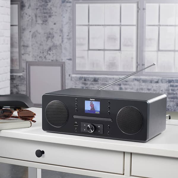 FM/DAB+/CD/BT Internetradio DIR1570CBT Musta
