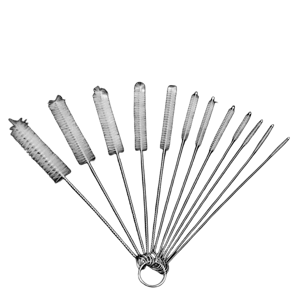 12-pack multifunksjonelle rengjøringsbørster White