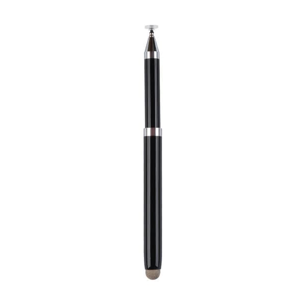 2-i-1 Universal Stylus Pen til Touchskærme - Sort