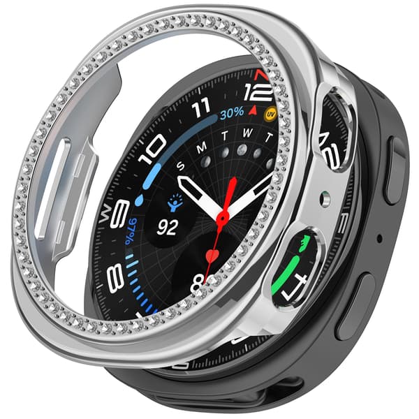 Stilig deksel til Samsung Galaxy Watch8 40mm Silver