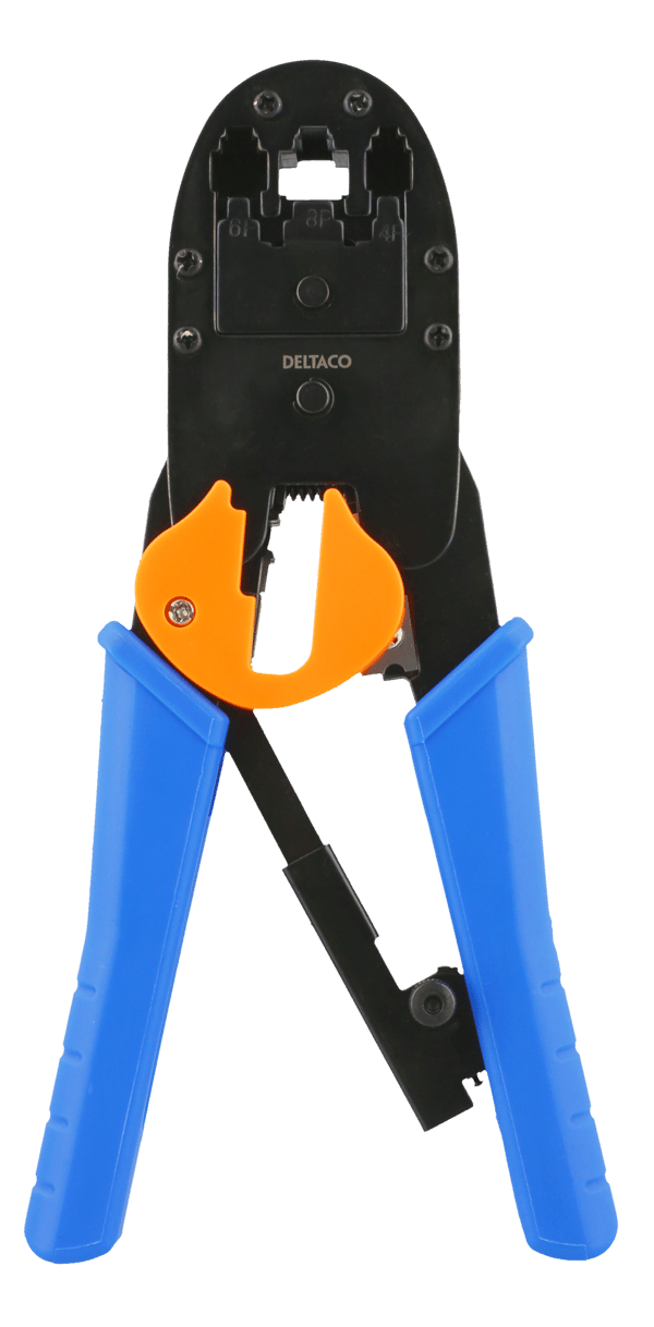 Modular tool for 4/6/8-pin with cutter/striper