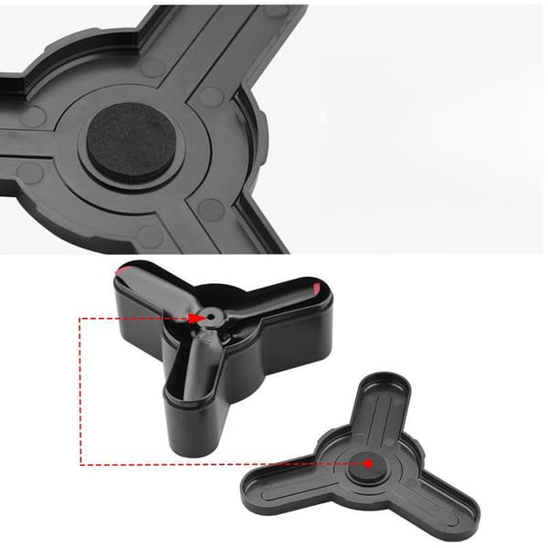 Portabelt skyddsfodral för Drönarpropeller för DJI FPV Combo Black