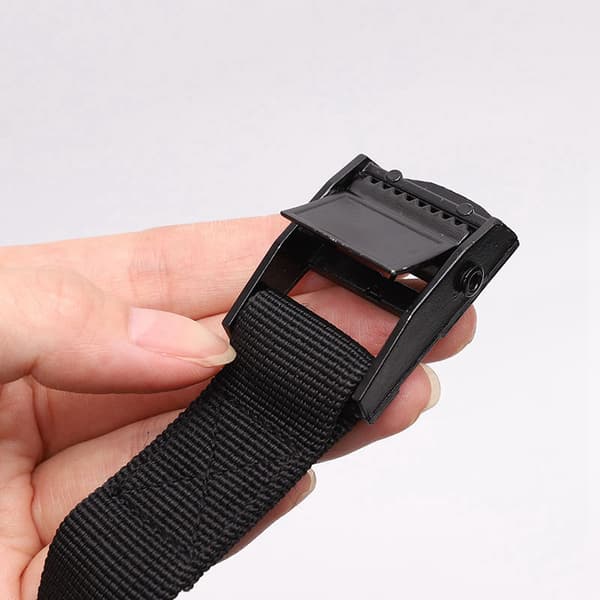 Kiristyshihnat 4 kpl Black 7 m