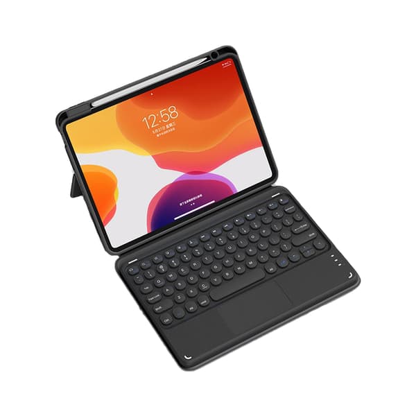 Löstagbart Bluetooth-Tangentbordsfodral för iPad Black iPad 10 (2022)