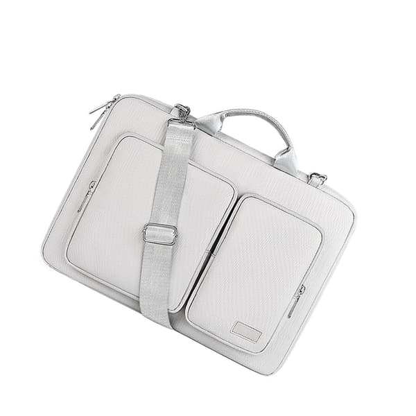 Laptopfodral med Axelrem SilverGrey L