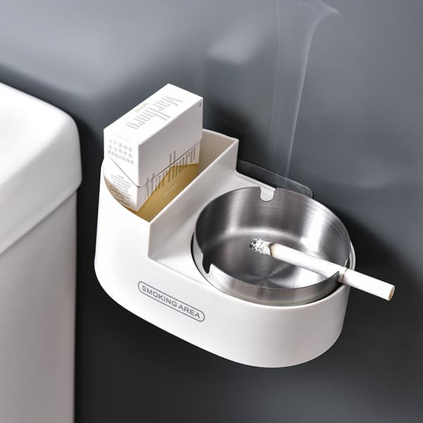 Väggmonterbart Askfat för Cigaretter & Cigarrer