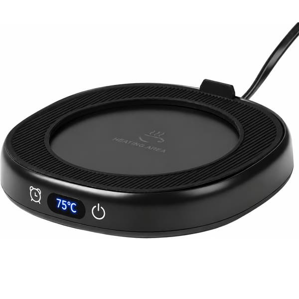 Smart Muggvärmare med Temperaturinställningar Black