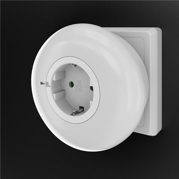 LED nattlys for stikkontakt