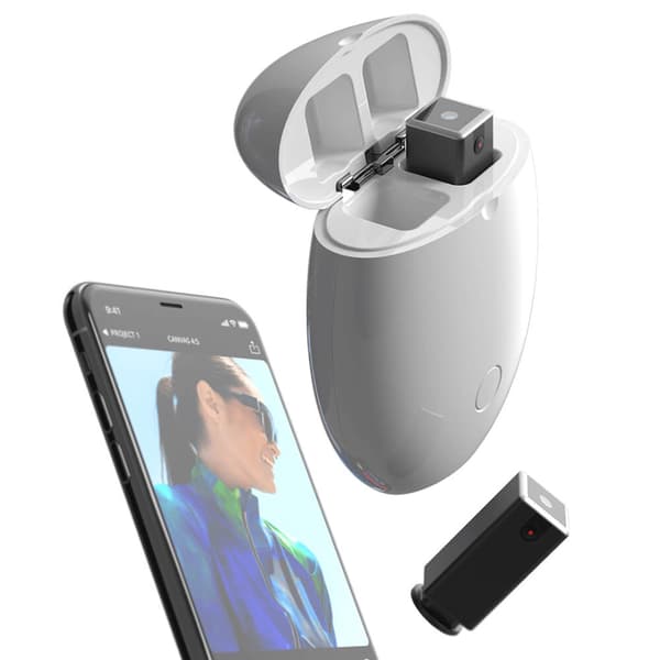 One Kamera Dual HD 1080p IP-68 Sort