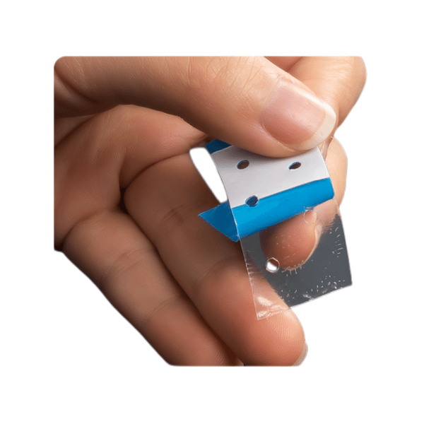 Parykklæbende tape 40 stk Blue