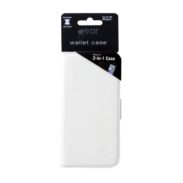 Wallet 2-i-1 Hvid - iPhone 6/6S