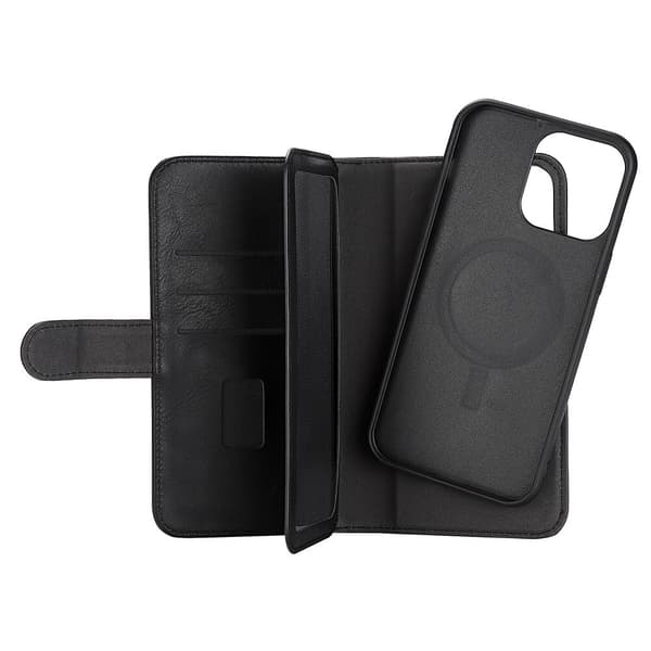 Wallet 2-i-1 7 Kortrum MagSeries Sort - iPhone 14 Pro Pro Max