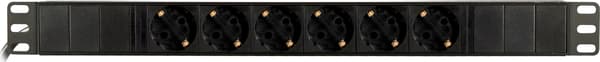 Power strip 6xCEE 7/3 socket 1xCEE 7/7 connection 19 "1U 2m