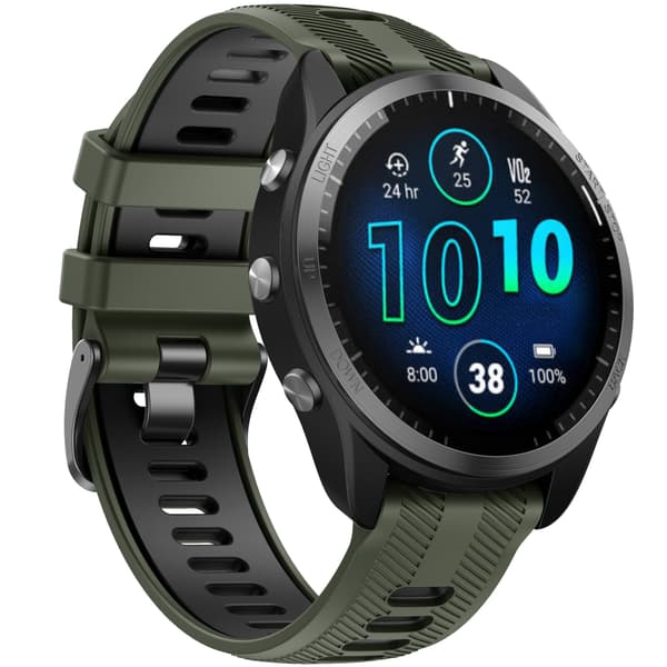 Snabbfäste Silikonarmband för Forerunner Green