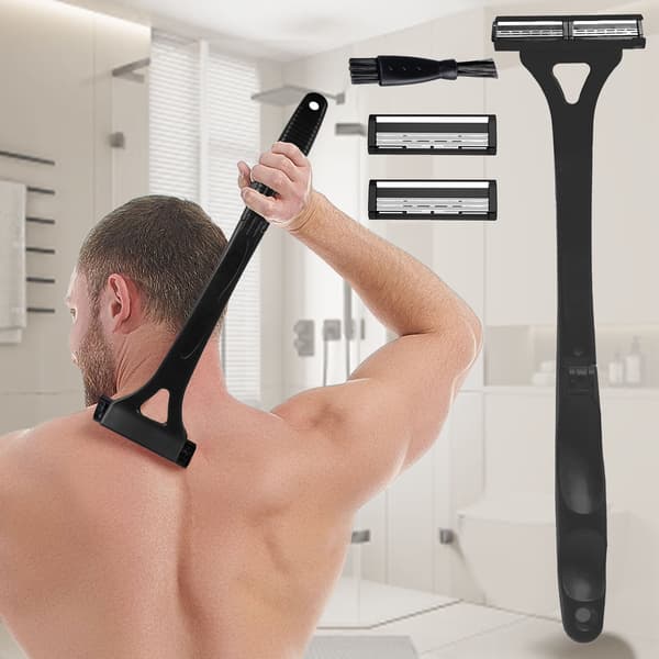 Vikbar Rakhyvel med Utbytbara Blad Black