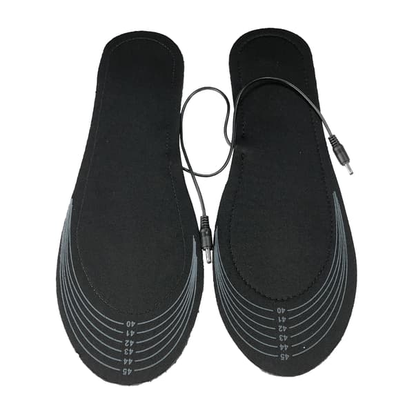 Värmesulor med temperaturkontroll Black 35-41