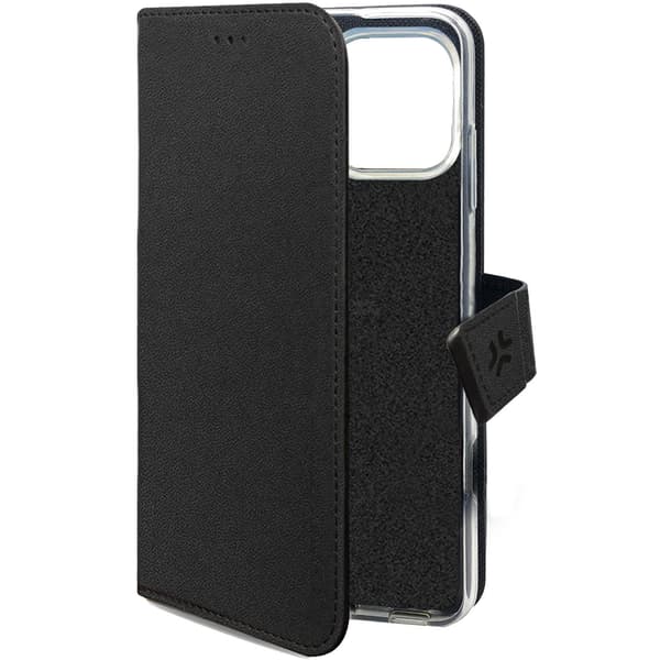 Wally Wallet Case iPhone 16 Pro Max Musta