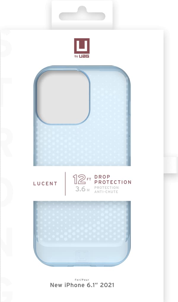 iPhone 13 Pro U Lucent Cover, Cerulean