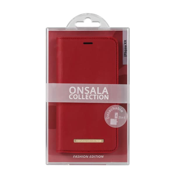 COLLECTION Wallet Saffiano Red iPhone XR