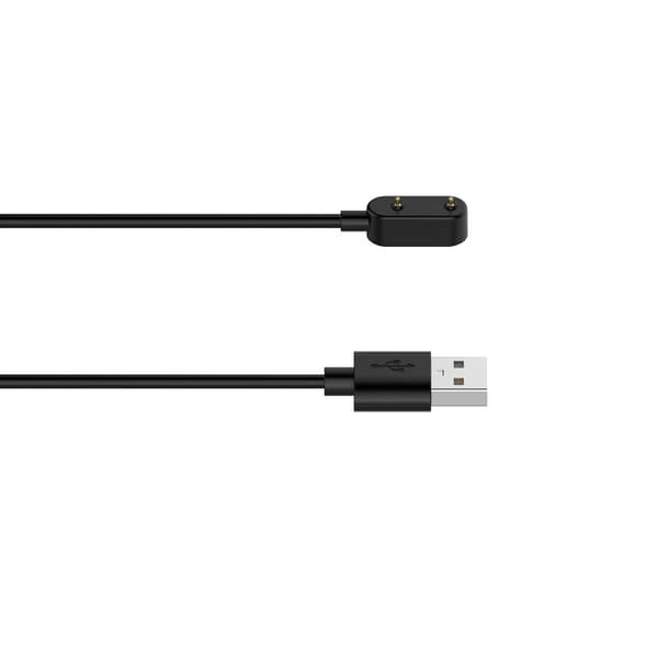 1M USB-A -latauskaapeli suojasirulla Black