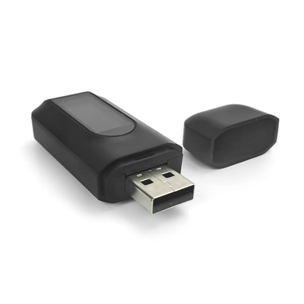 2-in-1 Bluetooth-äänilähetin/vastaanotin Bluetooth-sovitin 5.0 Black