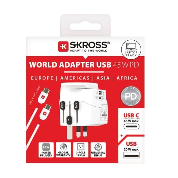 Matka-adapteri PRO Light USB AC45PD