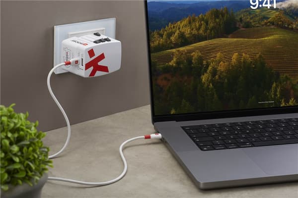 Reiseadapter World USB Charger AC65PD