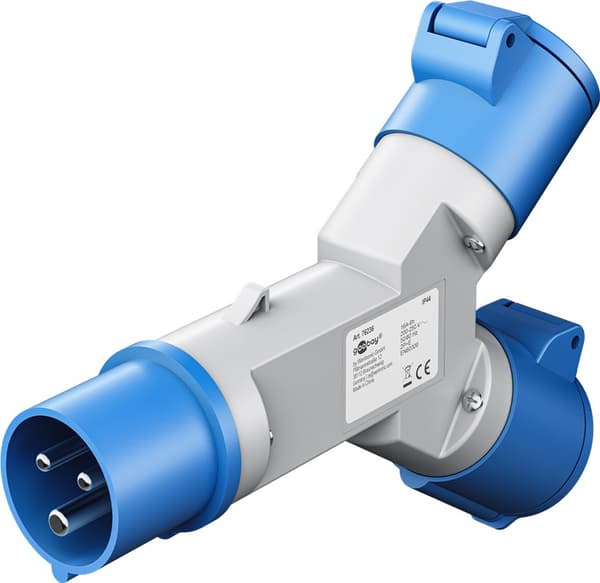 CEE-adapter, CEE hane till 2x CEE hona