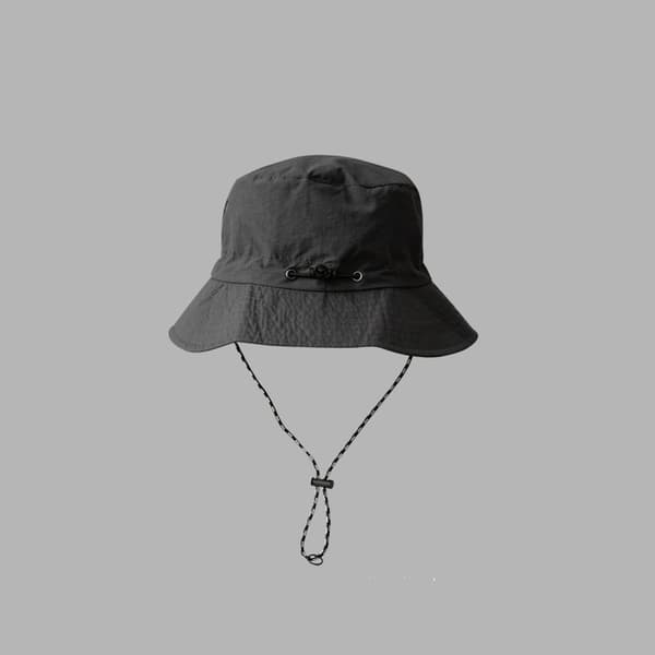 Bredskygget bøllehat / solhat Grey