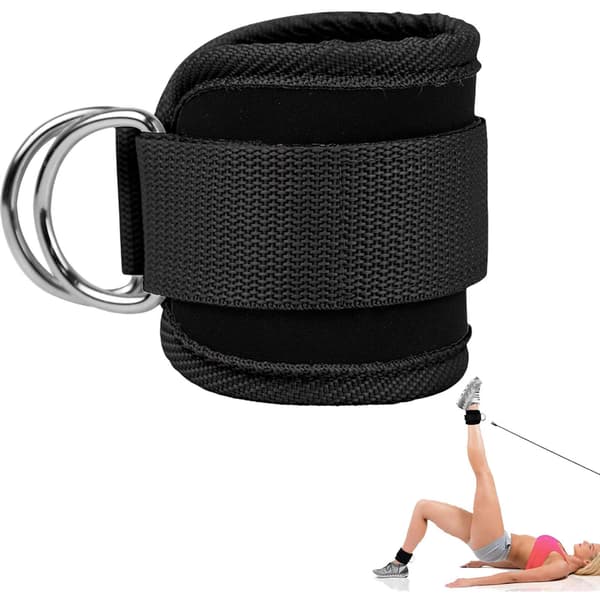 Ankelremmar för kabelmaskiner (2-pack)