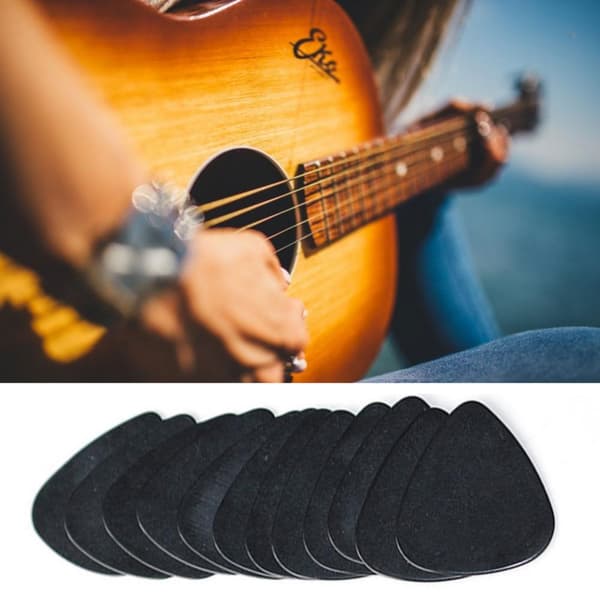 10-pakke guitarplukke til akustisk elektrisk guitarbas