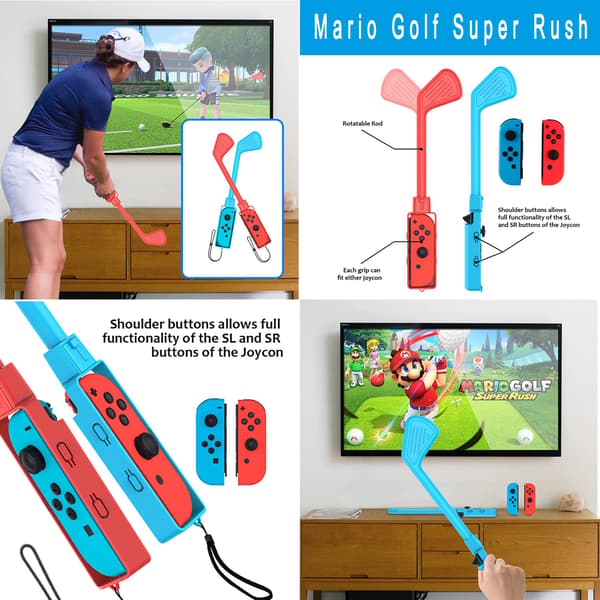 Nintendo Switch tarvikkeet urheilupeleihin 12 osaa MultiColor