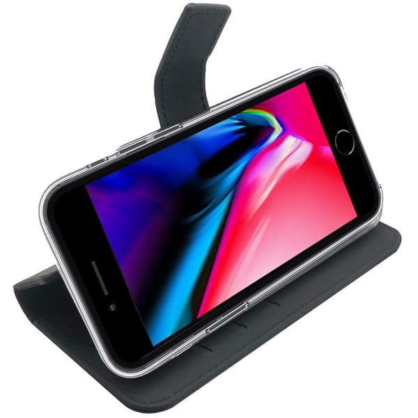 Pung-etui til iPhone 7/8/SE 2020/SE 2022, sort