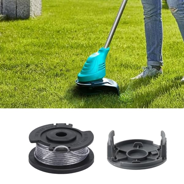 Trådsneller med trimmertråd for Bosch EasyGrassCut 18-230 gresstrimmer Black