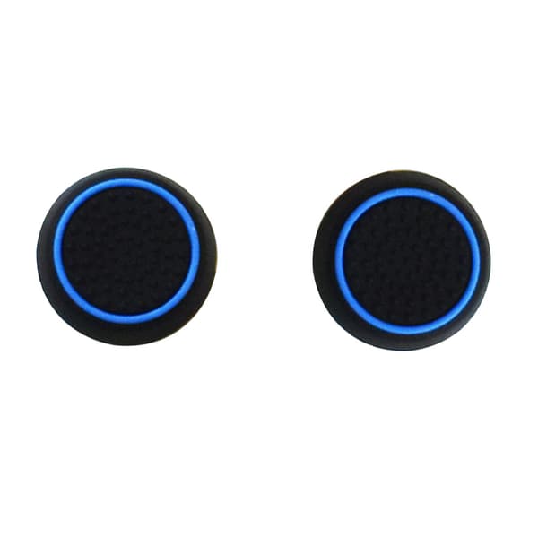 Lyserende silikone thumb grip-kapper til spillecontrollere (4-pak)