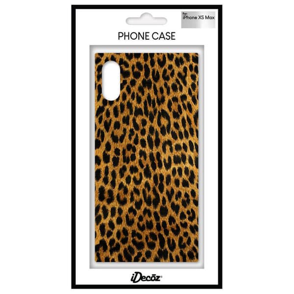 IDECOZ Suojakuori Leopard iPhone XS Max