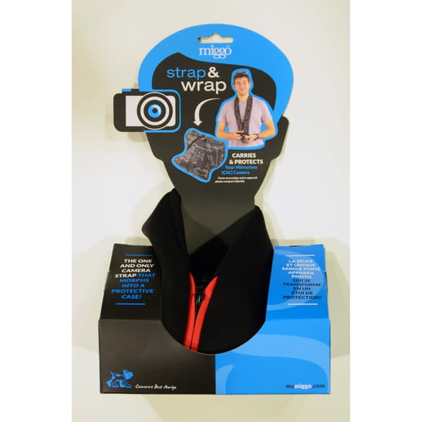 mera Wrap/Rem 50 Spejlløs Sort/Rød