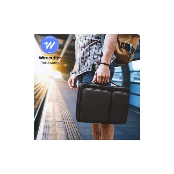 13 tommer etui til bærbar computer til ny tablet, vandafvisende notebooktaske Black