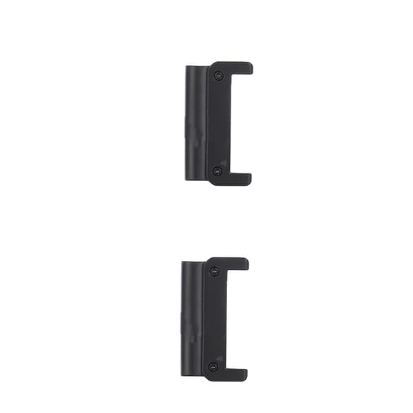 2 Pack Kellon rannekkeen liitin Black 20 mm