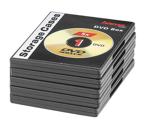 DVD-Kuori Musta 5Kpl