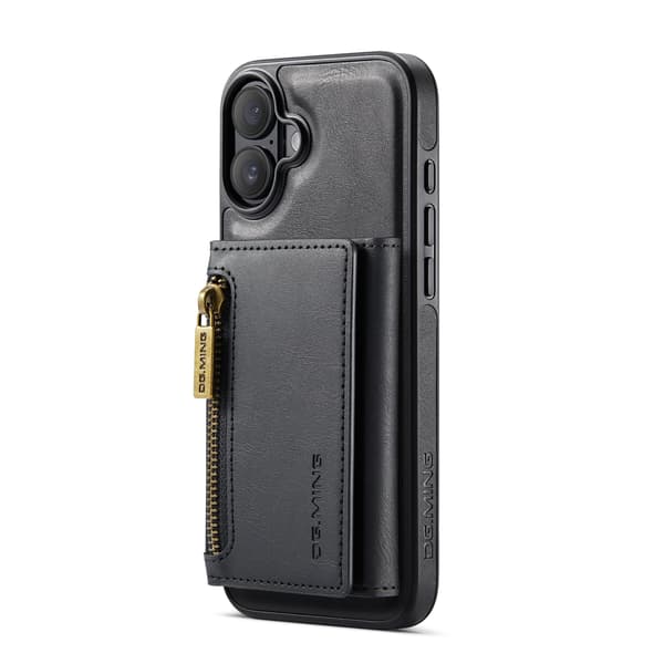 2-i-1 magnetisk telefoncover til iPhone 16 Pro - Sort