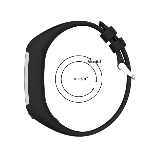 Polar M600 armbånd silikon svart