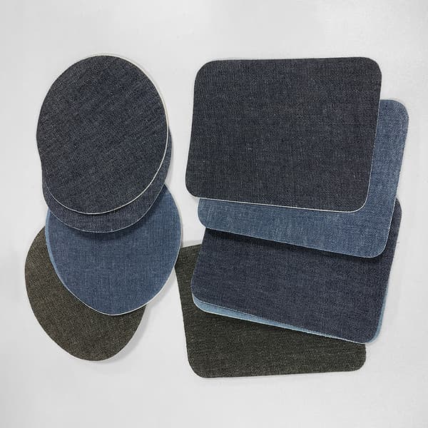 Strykelapper for dongeri 30 stk DenimBlue