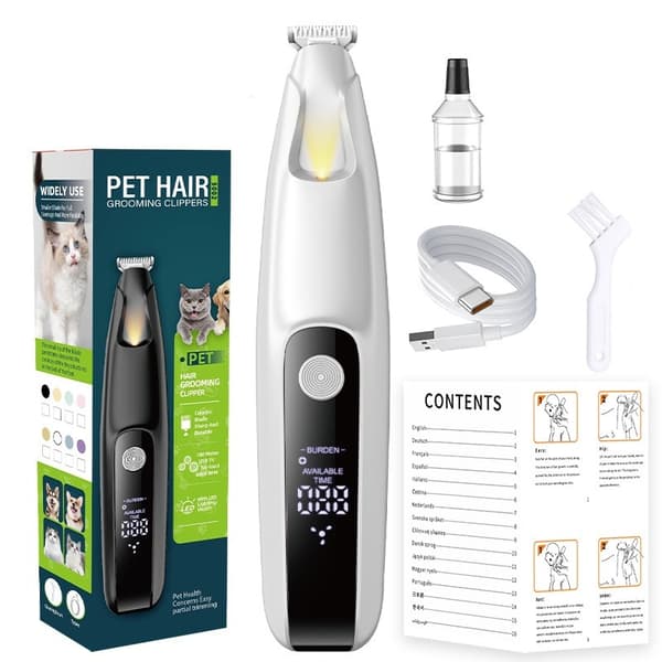 Hundtrimmer / Tasstrimmer - Trimmer för tassar White